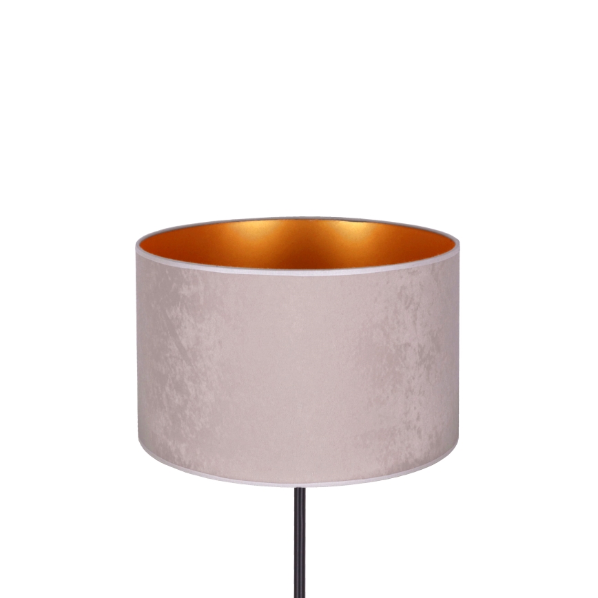 Duolla - Galda lampa ROLLER 1xE14/15W/230V d. 20 cm pelēka/zelta