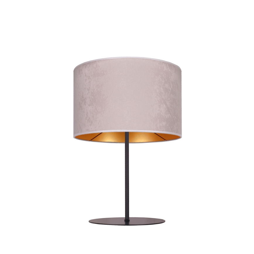 Duolla - Galda lampa ROLLER 1xE14/15W/230V d. 20 cm pelēka/zelta