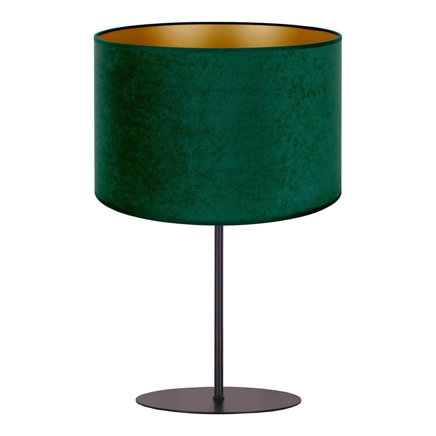 Duolla - Galda lampa ROLLER 1xE14/15W/230V d. 20 cm tumši zaļa/zelta