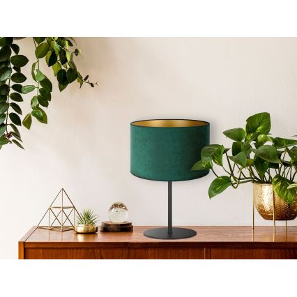 Duolla - Galda lampa ROLLER 1xE14/15W/230V d. 20 cm tumši zaļa/zelta