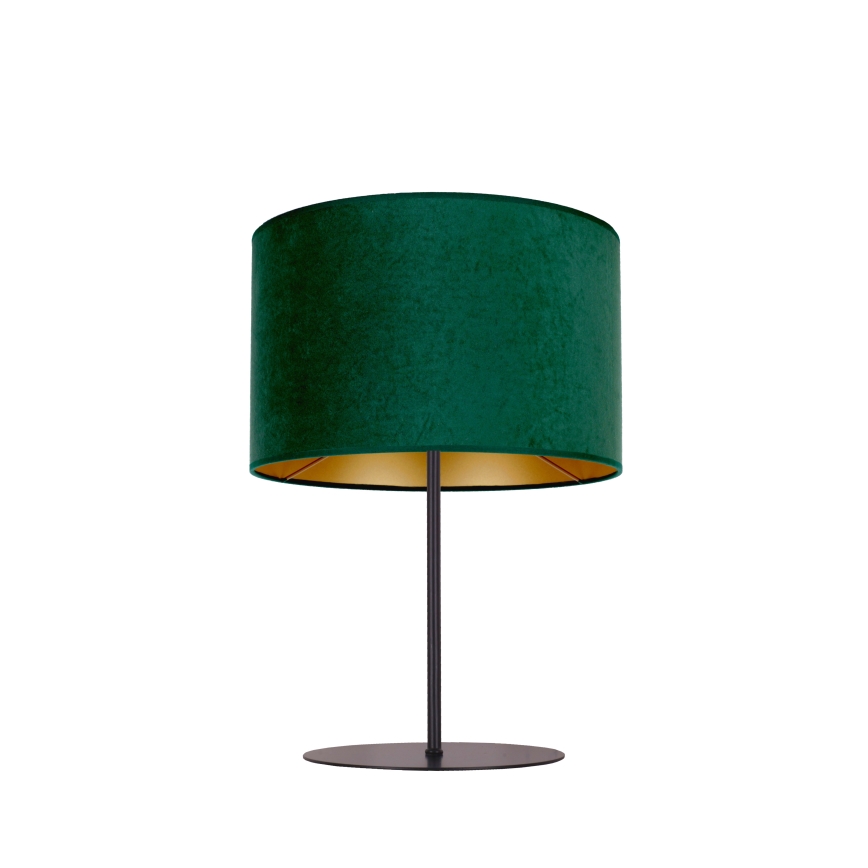 Duolla - Galda lampa ROLLER 1xE14/15W/230V d. 20 cm tumši zaļa/zelta