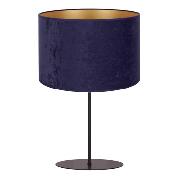Duolla - Galda lampa ROLLER 1xE14/15W/230V d. 20 cm zila/zelta