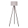 Duolla - Grīdas stāvlampa 1xE27/60W/230V d. 44 cm bēša/brūna