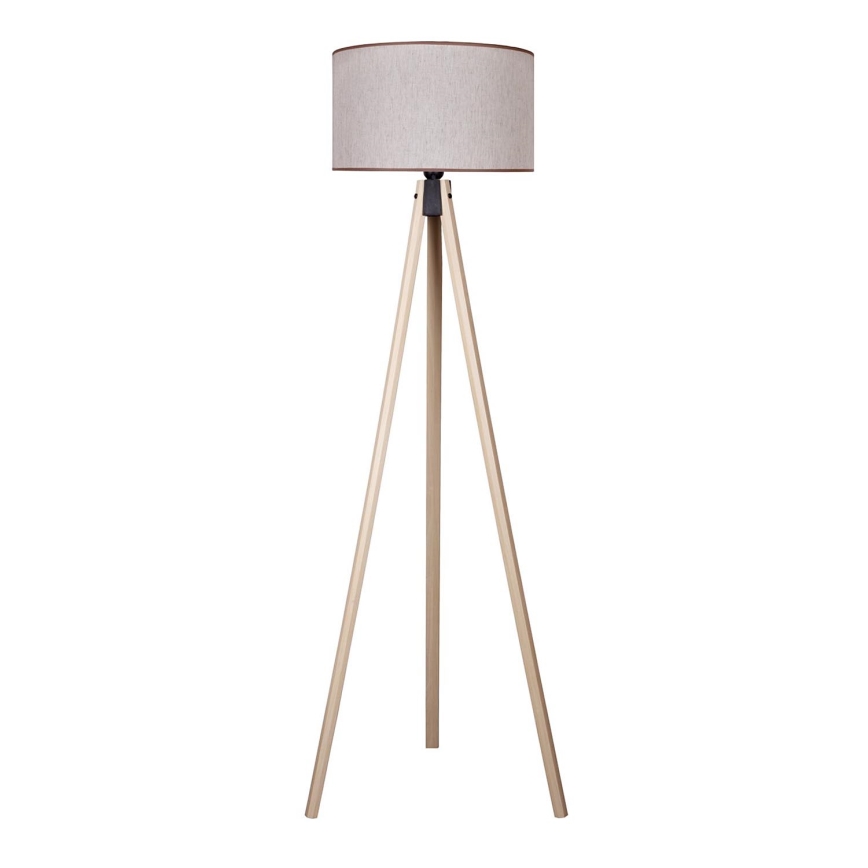 Duolla - Grīdas stāvlampa 1xE27/60W/230V d. 44 cm bēša