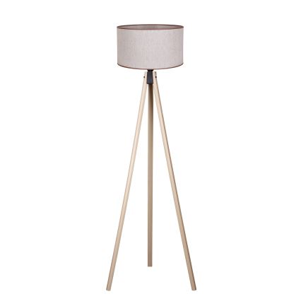 Duolla - Grīdas stāvlampa 1xE27/60W/230V d. 44 cm bēša