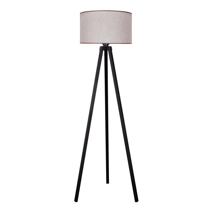 Duolla - Grīdas stāvlampa 1xE27/60W/230V d. 44 cm bēša/venge