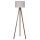 Duolla - Grīdas stāvlampa 1xE27/60W/230V d. 44 cm bēša/venge