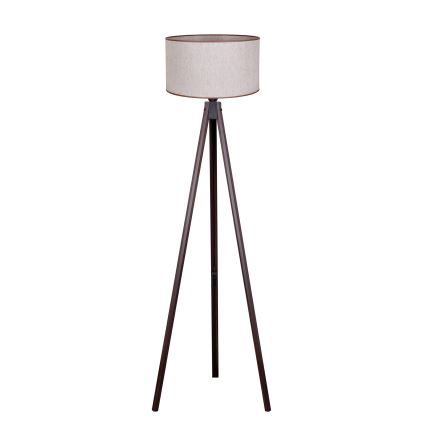 Duolla - Grīdas stāvlampa 1xE27/60W/230V d. 44 cm bēša/venge