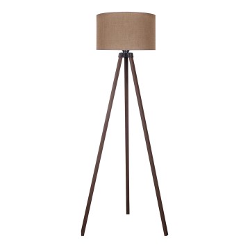 Duolla - Grīdas stāvlampa 1xE27/60W/230V d. 44 cm brūna