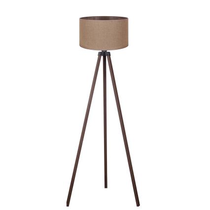 Duolla - Grīdas stāvlampa 1xE27/60W/230V d. 44 cm brūna