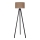 Duolla - Grīdas stāvlampa 1xE27/60W/230V d. 44 cm brūna/venge