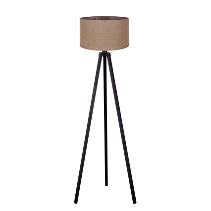 Duolla - Grīdas stāvlampa 1xE27/60W/230V d. 44 cm brūna/venge