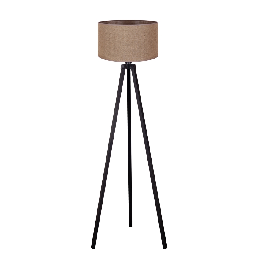 Duolla - Grīdas stāvlampa 1xE27/60W/230V d. 44 cm brūna/venge