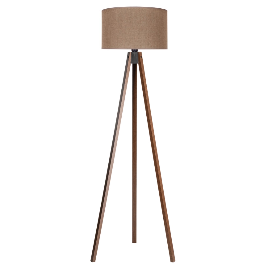 Duolla - Grīdas stāvlampa 1xE27/60W/230V d. 44 cm brūna/venge