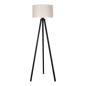 Duolla - Grīdas stāvlampa 1xE27/60W/230V d. 44 cm krēmkrāsa/venge