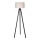 Duolla - Grīdas stāvlampa 1xE27/60W/230V d. 44 cm krēmkrāsa/venge