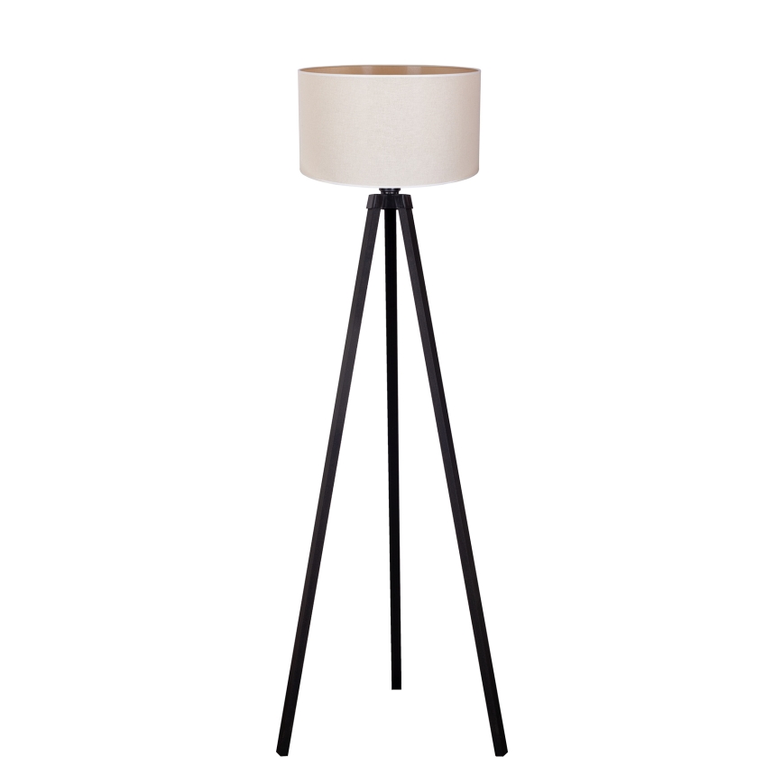 Duolla - Grīdas stāvlampa 1xE27/60W/230V d. 44 cm krēmkrāsa/venge