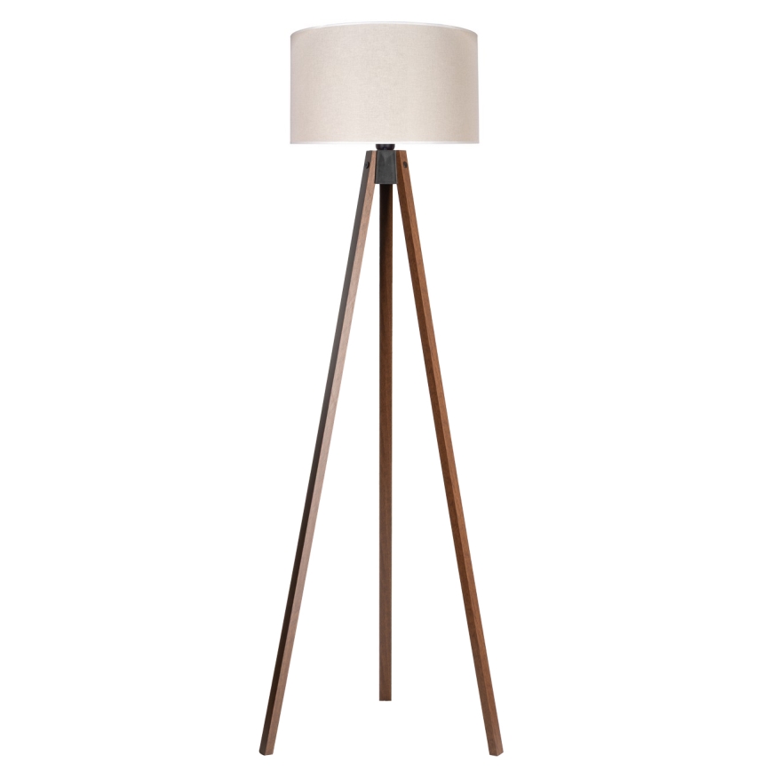 Duolla - Grīdas stāvlampa 1xE27/60W/230V d. 44 cm krēmkrāsa/venge