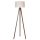 Duolla - Grīdas stāvlampa 1xE27/60W/230V d. 44 cm krēmkrāsa/venge