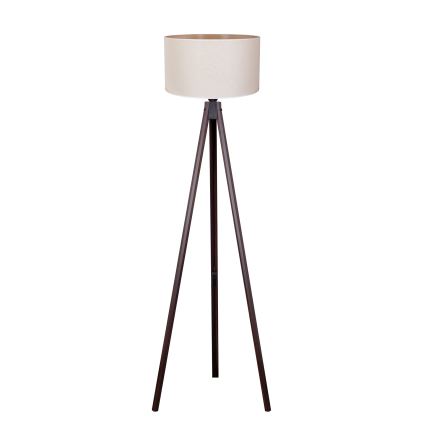 Duolla - Grīdas stāvlampa 1xE27/60W/230V d. 44 cm krēmkrāsa/venge