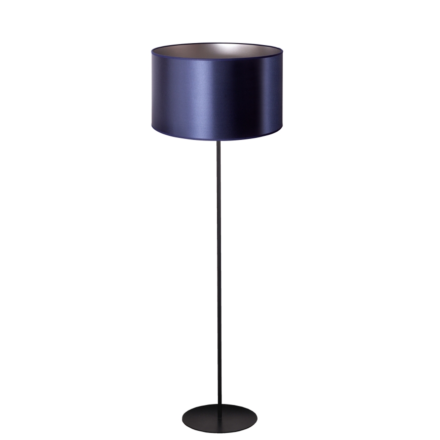 Duolla - Grīdas stāvlampa CANNES 1xE27/15W/230V d. 45 cm violeta/sudraba/melna