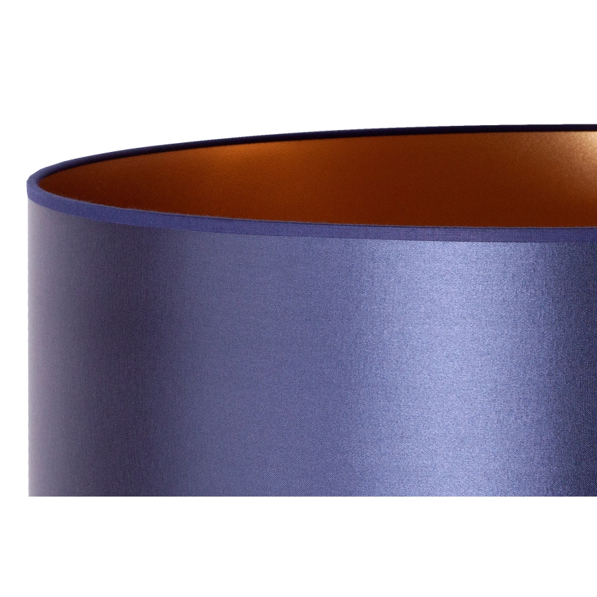 Duolla - Grīdas stāvlampa CANNES 1xE27/15W/230V d. 45 cm violeta/varš/melna