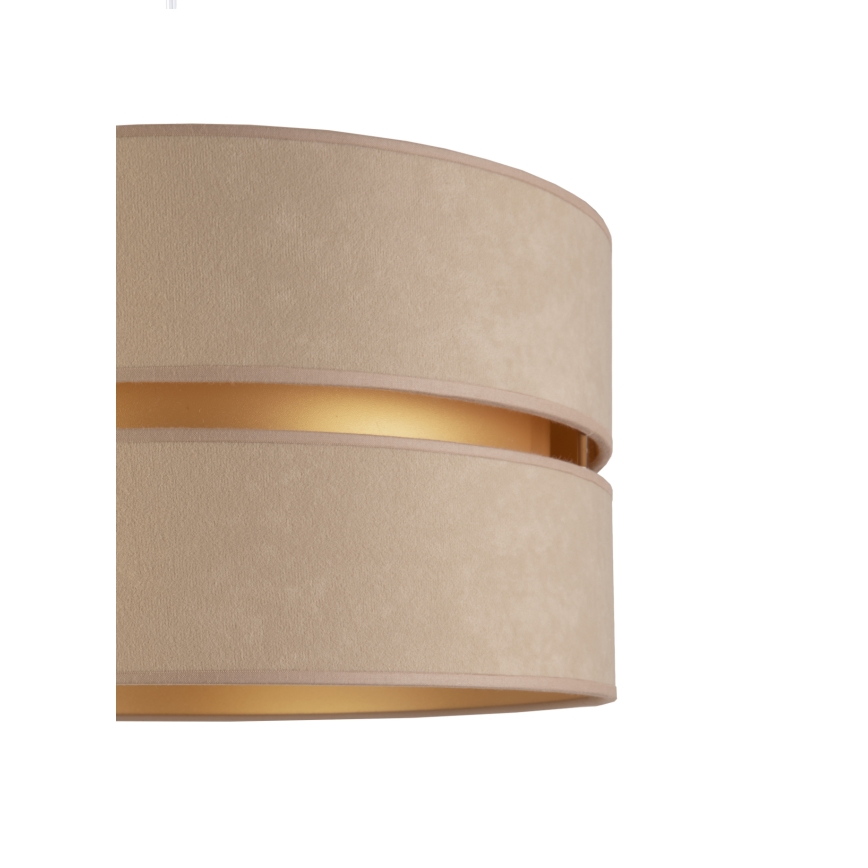 Duolla - Grīdas stāvlampa DUO 1xE27/60W/230V d. 44 cm bēša/brūna
