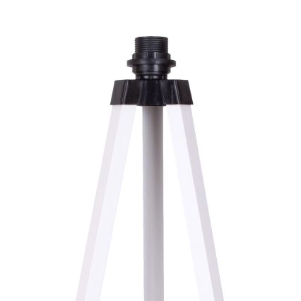 Duolla - Grīdas stāvlampa DUO 1xE27/60W/230V d. 44 cm bēša/pelēka/balta