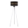 Duolla - Grīdas stāvlampa DUO 1xE27/60W/230V d. 44 cm melna/balta
