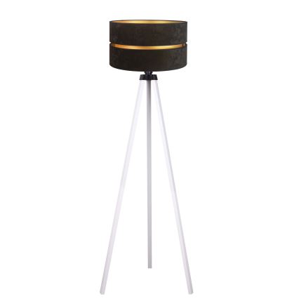 Duolla - Grīdas stāvlampa DUO 1xE27/60W/230V d. 44 cm melna/balta