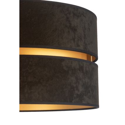 Duolla - Grīdas stāvlampa DUO 1xE27/60W/230V d. 44 cm melna/venge