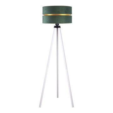 Duolla - Grīdas stāvlampa DUO 1xE27/60W/230V d. 44 cm zaļa/balta