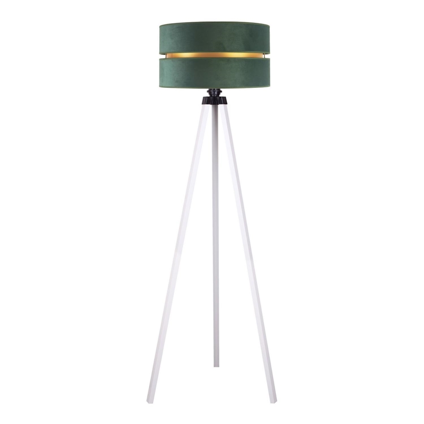 Duolla - Grīdas stāvlampa DUO 1xE27/60W/230V d. 44 cm zaļa/balta