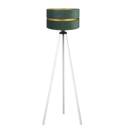 Duolla - Grīdas stāvlampa DUO 1xE27/60W/230V d. 44 cm zaļa/balta