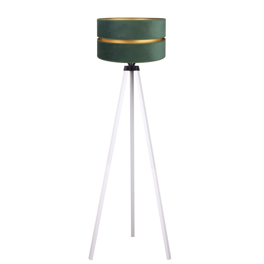 Duolla - Grīdas stāvlampa DUO 1xE27/60W/230V d. 44 cm zaļa/balta