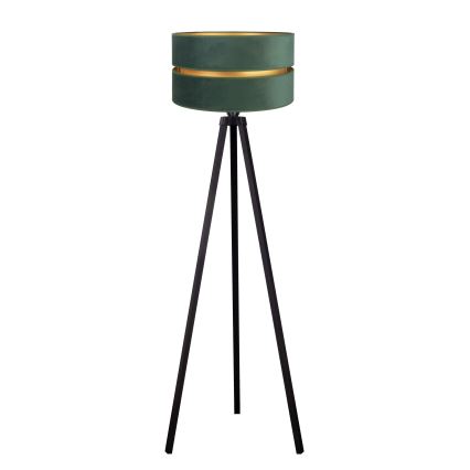 Duolla - Grīdas stāvlampa DUO 1xE27/60W/230V d. 44 cm zaļa/venge