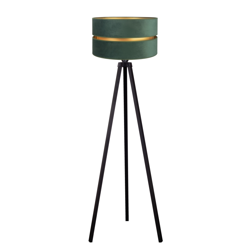 Duolla - Grīdas stāvlampa DUO 1xE27/60W/230V d. 44 cm zaļa/venge