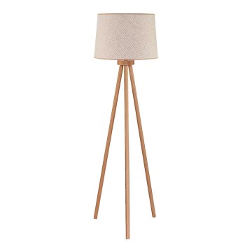 Duolla - Grīdas stāvlampa ECHO 1xE27/40W/230V d. 45 cm bēša