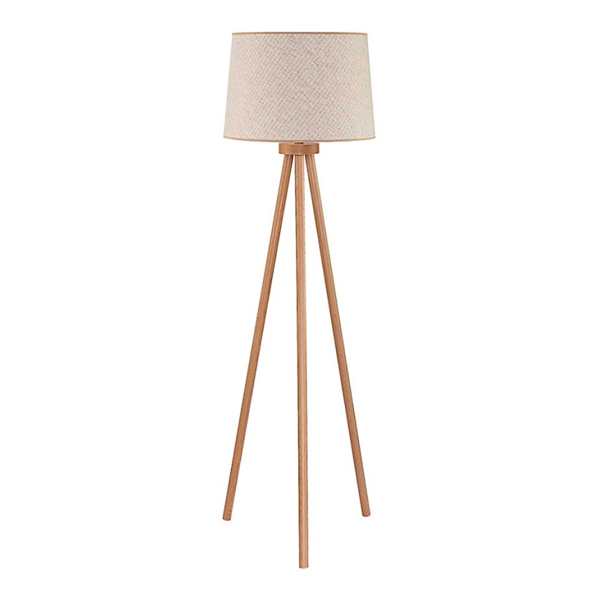 Duolla - Grīdas stāvlampa ECHO 1xE27/40W/230V d. 45 cm bēša
