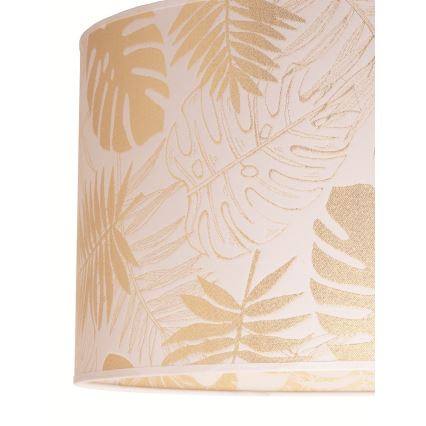 Duolla - Griestu lampa ARECA 1xE27/40W/230V d. 45 cm misiņš/balta