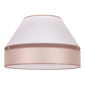 Duolla - Griestu lampa AVIGNON 1xE27/15W/230V d. 50 cm balta/bēša