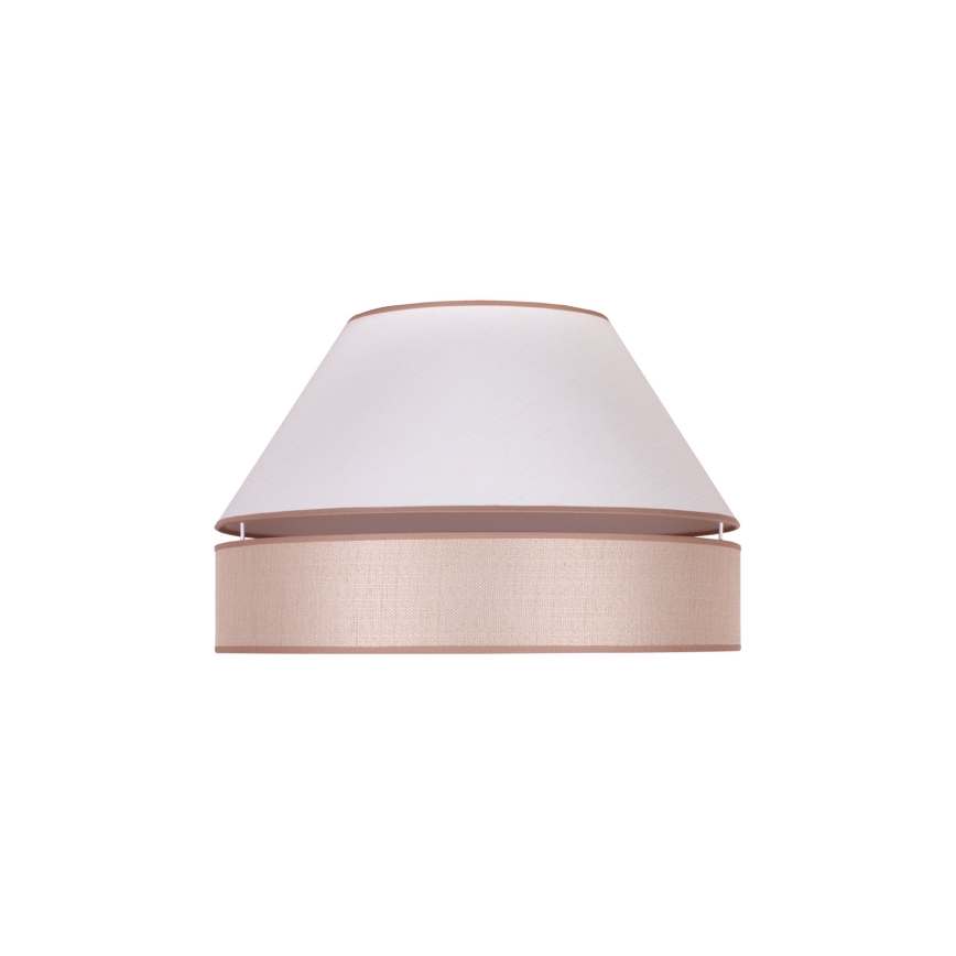 Duolla - Griestu lampa AVIGNON 1xE27/15W/230V d. 50 cm balta/bēša