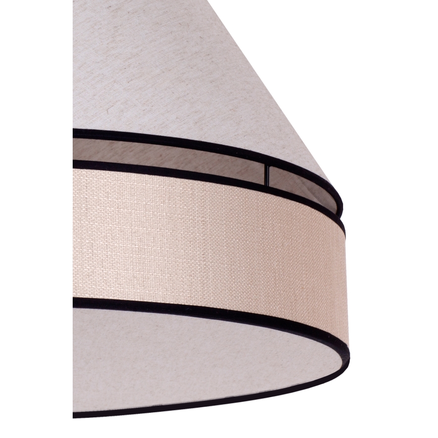 Duolla - Griestu lampa AVIGNON 1xE27/15W/230V d. 50 cm bēša