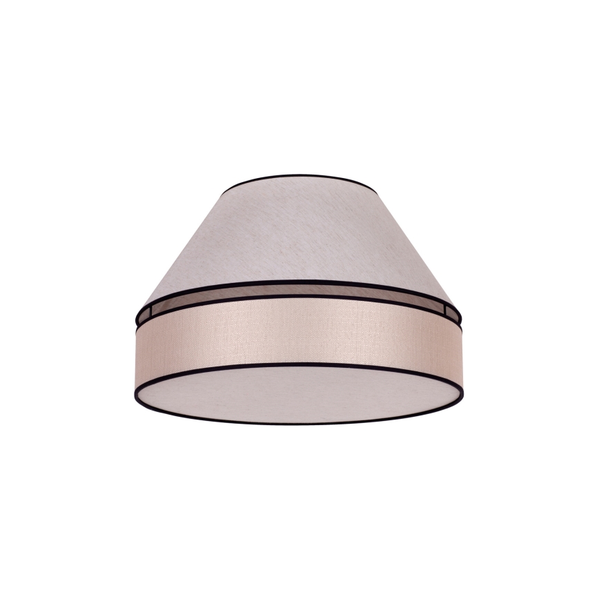 Duolla - Griestu lampa AVIGNON 1xE27/15W/230V d. 50 cm bēša