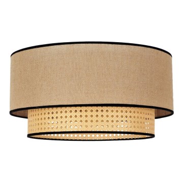 Duolla - Griestu lampa BOHO 1xE27/15W/230V d. 45 cm bēša/rotanga