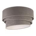 Duolla - Griestu lampa DEVON 1xE27/40W/230V d. 45 cm pelēka