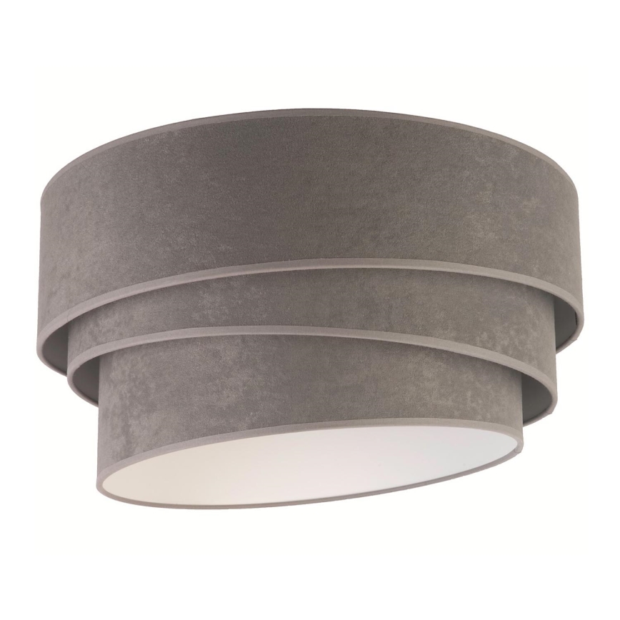 Duolla - Griestu lampa DEVON 1xE27/40W/230V d. 45 cm pelēka