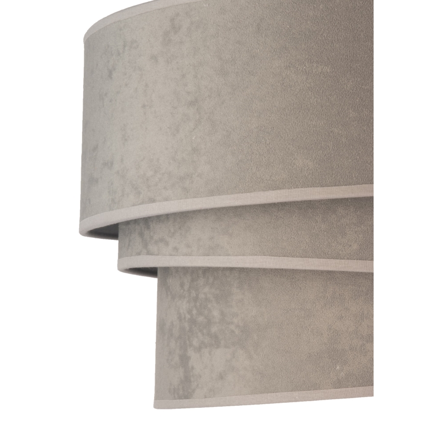 Duolla - Griestu lampa DEVON 1xE27/40W/230V d. 45 cm pelēka