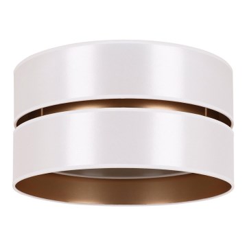 Duolla - Griestu lampa DUO 1xE27/15W/230V d. 40 cm balta/zelta