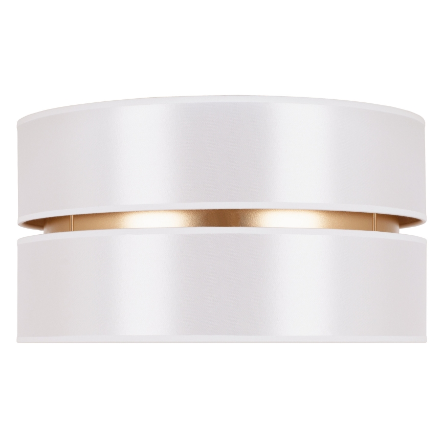 Duolla - Griestu lampa DUO 1xE27/15W/230V d. 40 cm balta/zelta